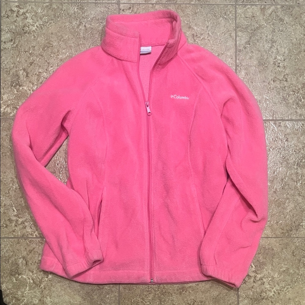 Columbia Vibrant Pink Fleece Jacket